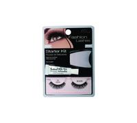 False Lashes - ARDELL - Starter Kit Fashion Lashes No. 101 - Demi Black - Application with glue