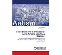 False Memory in Individuals with Autism Spectrum Disorder: An examination of how false memories occur in individuals with and without autism working alone or collaboratively
