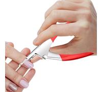 False Nail Clipper Nail Tip Clipper - Salon Manicure Paine - U Type Stainless Steel Nail Clippers for False Artificial Tips Manicure Tool for