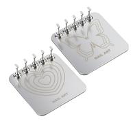 False Nail Holder - Stable Magnetic Base Manicure Tool Accessory Salon Equipment Reusable Nail Aid | Magnetic Nail Painting Holder for Women Girls Petite Am