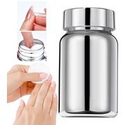 False Nail Remover | Gentle Nail Gel Glue Remover 100ml - Professional-Grade, Sponge Wrap Design, Fingernail Tool for Daily Care