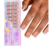 False Nails 150 Pieces Fake French Nails Square Short Sticker Nail Art Full Cover Press on Nails Fake Nails DIY Artificial Nail for Women Girls Nail Decorations