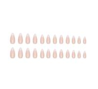 False Nails 24 PCs Long Minimalist Nails With 1 Jelly And Nail File