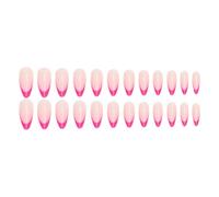 False Nails, Artificial Nails - Stick on Nails - 24 Reusable Artificial Pressure Shetchio, Reusable on the Crowns for Women Manicure for Home