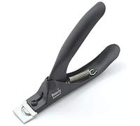 False Nails Tip Cutter For Acrylic Gel Nails False Fake Artificial Nails Sharp and Rust Proof Manicure & Pedicure Nail Trimmer for Professional Salon and Home Use (Black)