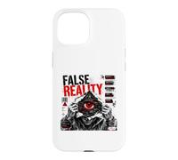 False Reality Simulation Error Cyber Glitch Dystopian Art Case for iPhone 15