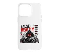 False Reality Simulation Error Cyber Glitch Dystopian Art Case for iPhone 15 Pro Max