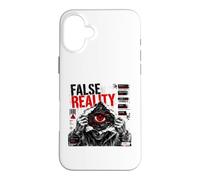 False Reality Simulation Error Cyber Glitch Dystopian Art Case for iPhone 16 Plus