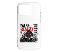 False Reality Simulation Error Cyber Glitch Dystopian Art Case for iPhone 16 Pro