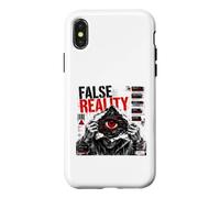 False Reality Simulation Error Cyber Glitch Dystopian Art Case for iPhone X/XS