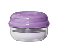 False Teeth Soaking Case - Portable Leakproof Container, Lightweight Mouthguard Holder | Practical Travel Accessory, Hygienic Storage Solution | Denture Bath Case for Cleaning Rinsing Women Men Adult