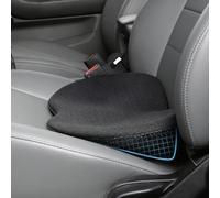 FALSKT Car Seat Cushion for Driving Memory Foam Seat Cushion Car Seat Pad with Replacement Cover Car Seat Back Support for Sciatica Lower Back Pain Relief Booster Seat Office Chair Home