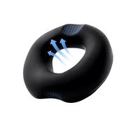 FALSKT Donut Cushion Coccyx Cushion for Tailbone Pain Relief Hemorrhoids Sciatica Cushion Donut Pillow with Large Airflow Hole Thigh Slope Memory Foam Seat Cushion for Office Chair Wheelchair Car
