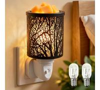 FALSKT Plug in Wax Melt Burners Electric Wax Burner Electric Oil Burner Wall Wax Warmer Fragrance Candle Night Light Aroma Lamp for Home Office Bedroom Living Room Bathroom Decor