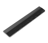 Faluber Wooden Wrist Rest Black Lacquered, 17.3-inch Length and 20mm Thickness for Fullsize Keyboard, Ergonomic Palm Rest for Mechanical Keyboard, Stain Resistant (Fullsize-440mm, Black Lacquered)