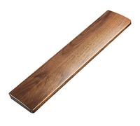 Faluber Wooden Wrist Rest -Compact -Walnut Wood -Mechanical Gaming Keyboard Ergonomic Palm Rest -11.8 Inches/20mm Thick (Small, Walnut Wood)