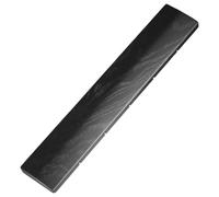 Faluber Wooden Wrist Rest with Black Coating, 17.3-inch Length and 20mm Thickness for Full-Sized Keyboard, Ergonomic Design Palm Rest for Mechanical Keyboard, Stain Resistant (Large, Black Coating)
