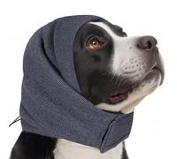 FALUCKYY Dog Ear Protectors for Noise Anxiety Relief | Calming Hoodie with Warm Fleece Lining | Ear Covers for Fireworks/Grooming(M)