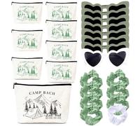 Falueqg 24Pcs Last Toast On The Coast Camp Bachelorette Party Favors Decorations, Bridesmaid Proposal Bridal Shower Wedding Gifts, camp