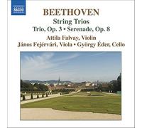 FALVAY FEJERVARI EDE - BEETHOVEN STR TRIOS VOL 1 - CD - G4z
