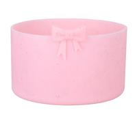 Falzqq Glitter Bow Silicone Boot for Owala 32oz, Anti-Slip Water Bottle Boot Protective Sleeve Bottom Bumper Protector for Freesip, Twist, and Flip Water Bottle Accessories