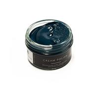 Famaco 50ml Blue Horizon Leather Deluxe Cream Polish for Boot and Shoe with Application Brush - Nourish and Leather Protector Kit for Boots and Shoes