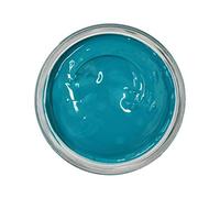 Famaco 50ml Blue Turquoise Leather Deluxe Cream Polish for Boot and Shoe with Application Sponge - Long Lasting Shine Protector Kit for Boots and Shoes