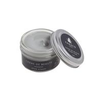 Famaco 50ml Grey Edelweiss Leather Deluxe Cream Polish for Boot and Shoe with Application Brush - Nourish and Leather Protector Kit for Boots and Shoes