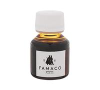 Famaco 50ml Light Brown Leather Dye Liquid with Application Brush and Rubber Gloves - Nubuck and Suede Leather Colour Repairing Kit