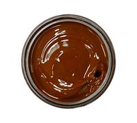 Famaco 50ml Tan Dark London Fonce Malte Leather Deluxe Cream Polish for Boot and Shoe with Application Sponge - Long Lasting Shine Protector Kit for Boots and Shoes