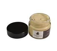 Famaco Leather Repair & Dye Cream 15ml | Self Seal Colourant for Quick Scratch Repairs & Re-Colouring | Suitable for Most Leather Items from Footwear to Upholstery (Beige Biscotte)
