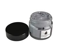 Famaco Leather Repair & Dye Cream 15ml | Self Seal Colourant for Quick Scratch Repairs & Re-Colouring | Suitable for Most Leather Items from Footwear to Upholstery (Light Grey)