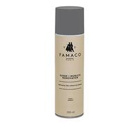 Famaco - 100ml All-in-One Grey Suede & Nubuck Renovator 250ml Suede Spray | Restore and Protects Footwear (Boots and Shoes) | Extends Life of Footwear | Suede Protector Waterproof