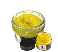 Famaco Yellow 50ml Renovating Polish and 15ml Scuff and Scratch Dye with Polishing Cloth and Free Touch up Brush - Long Lasting Shine Protector Kit for Boots and Shoes