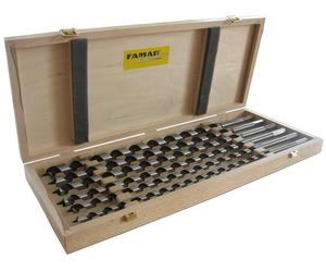 Famag 1414 Lewisform Snake Drill, 460 mm, Classic, Set, 6 pieces