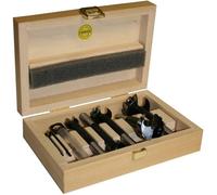 Famag 1624.505 Bormax® WS Prima, 5-Piece Set in Wooden Box 15-20-25-30-35 mm