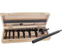 Famag 1624.509 Bormax® 2.0 Ws Prima, 9-Piece Set in Wooden Box, 15 to 50 mm