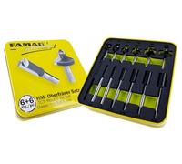 FAMAG TCT Router Bit Set 'Classic Line' 6+6-PCS in Metal Box, 3381866