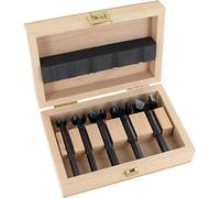 Famag- Bormax- 6 pcs. Set in wooden case. 15, 20, 25, 30, 35mm.
