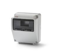 FAMATEL - Pre-Wired Industrial Box with IP65 | 9 Elements | 245x215x155 | White