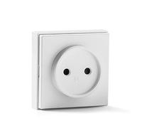 FAMATEL Socket Without TT | Surface | 65 x 65 mm | 16A | 250V | Easy Installation | 5000 Series | White |