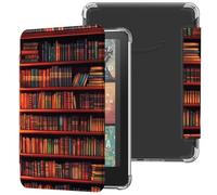 Famavala Slim Case Compatible for 7" Inch (12th Generation, 2024 Release), with Auto Wake/Sleep, Soft TPU Back Cover, no fit Pocketbook Era Color 2 Tab (Book Shelf)