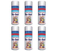 FAMBIZ De-Icer Spray, 200Ml, 6pcs | Fast-Acting Ice Removal, Easy-To-Apply, Lightweight And Portable, Perfect For Home Kitchens, Apartments, Offices