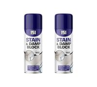 FAMBIZ White Stain & Damp Block Spray, Long-Lasting Protection, Fast Drying Formula, Easy to Apply, Interior and Exterior Use, DIY Projects, Perfect for Concrete, Plaster, Brick, 400Ml (2-pcs)