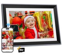 FamBrow 10.1 Inch WiFi Digital Photo Frame, Electronic Picture Frame with 16GB Storage+32GB Card, Digital Picture Frame with 1280x800 HD IPS Touch Screen, Instant Photo/Video Sharing via App