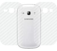 FAME DUOS S6812 Back Screen Guards Back Skin Rear Screen Protector 3D Carbon Fiber Protection Not a Tempered Glass for SAMSUNG GALAXY FAME DUOS S6812 (Pack of 2)