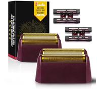 FAMELEC 2 Pack for Wahl Shaver Foil Replacement Professional 5 Star Series Finale Shaver, Fit for Wahl Super Close Replacement Foil 7031-100 7043-100, Razor Foil Compatible with Wahl Electric Razor