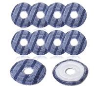 FAMELEC Washable Vacuum Mop Cloths Compatible with Eufy X10 Pro Omni and X9 Pro Robot Vacuum, Washable and Reusable Soft Mopping Pad for Eufy Robot Vacuums Cleaner Replacement Parts & Accessories