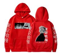 Famesale Tokyo Ghoul Hoodie Sweater Japanese Anime Tokyo Ghoul Sweatshirt Pullover Cosplay Costume