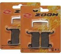 Famex Ride 2 X Pair Brake Pads For Zoom Mechanical and Hydrulic brakes 2 Sets Bicycle Disc Brake Pads for Shimano Deore XT XTR LX SLX Hone Alfine Saint Disc Brake